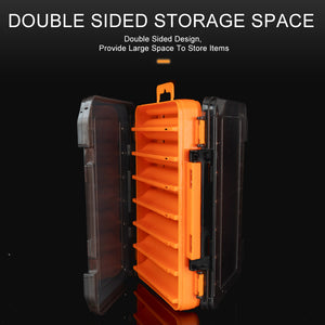 Multifunctional double-layer bait storage box