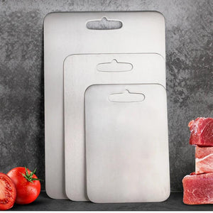 Double-Sided Titanium Camping Cutting Board