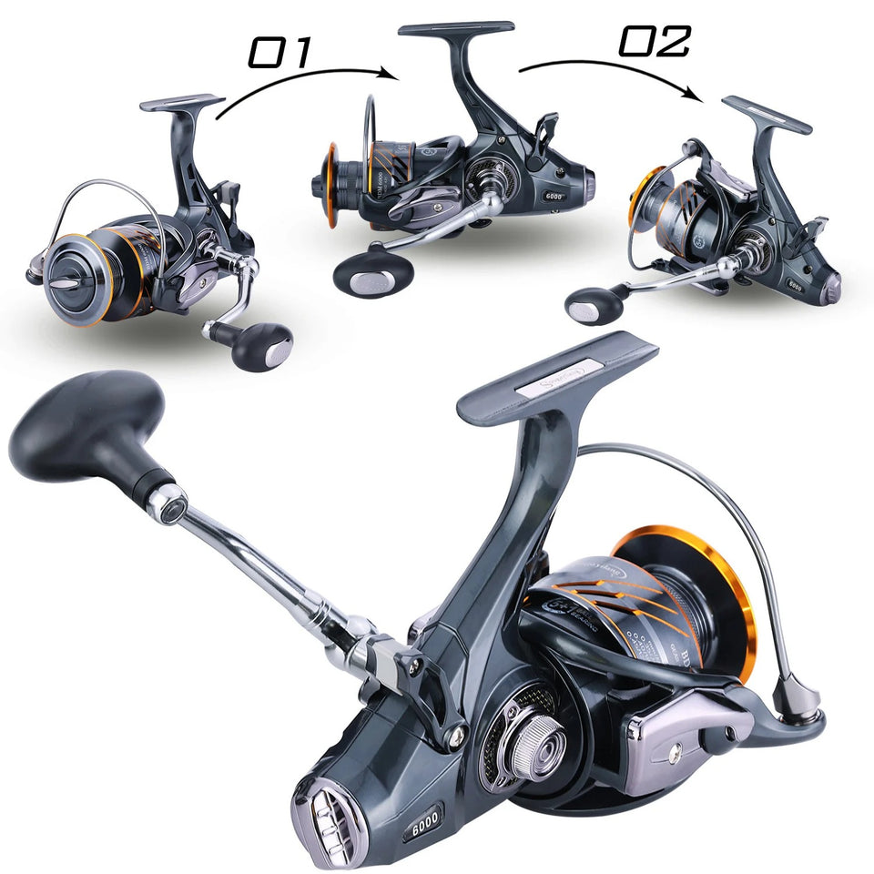 High-Performance Spinning Reel for Carp Fishing