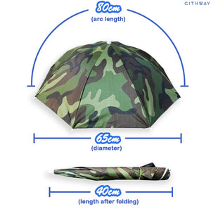 Fishing Umbrella Hat Large Hat Umbrella