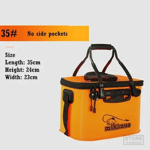 b_Foldable Waterproof Fishing Bucket-Live Fish Container