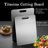 Double-Sided Titanium Camping Cutting Board