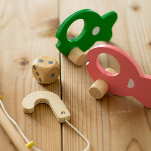 Baby Fishing Wooden Toy