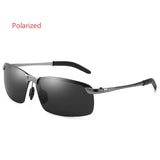 Photochromic sunglasses with polarized lens