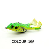 a DOUBLE PROPELLER FROG SOFT BAIT