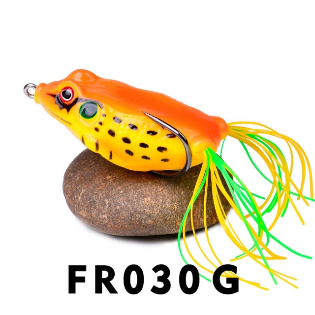 d Plastic frog for fishing